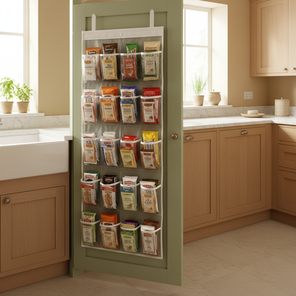 Over Door Pantry Storage for Renters: What Actually Works in a No-Drill Apartment Kitchen