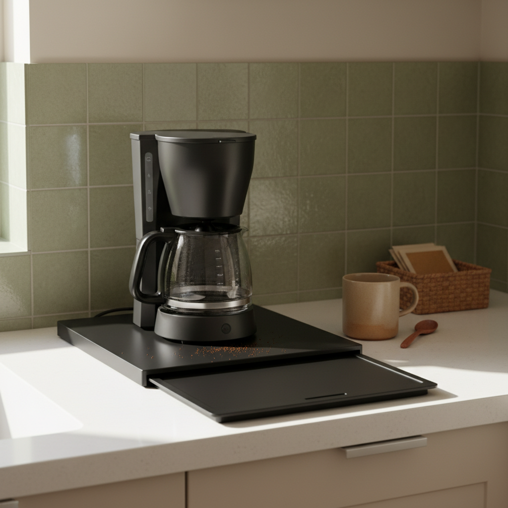 Beyond Just Sliding: What Really Matters When Choosing an Appliance Slider Tray for Your Coffee Maker Counter