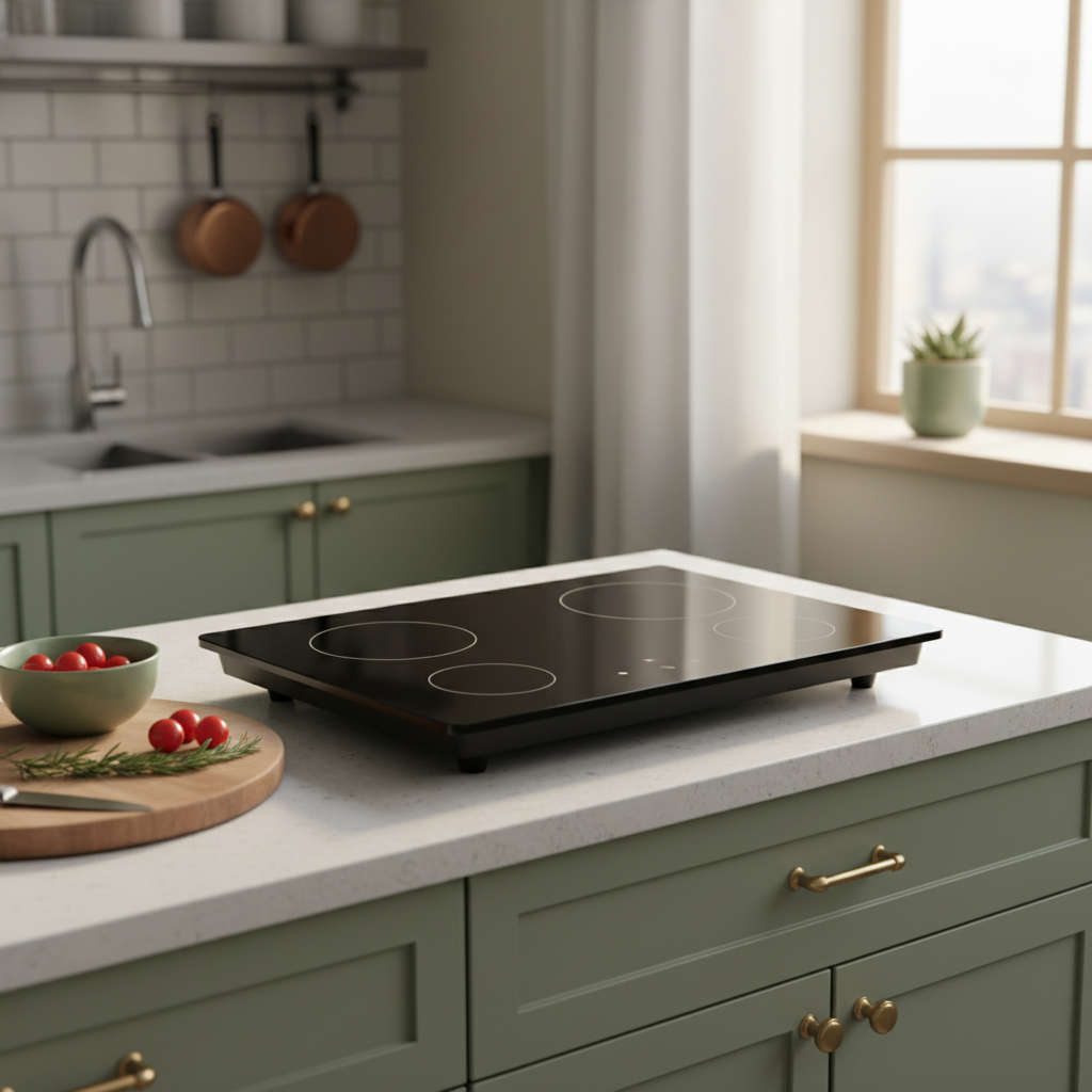 The Countertop Squeeze: Why Your Induction Cooktop Small Kitchen Cooking Setup Keeps Falling Apart
