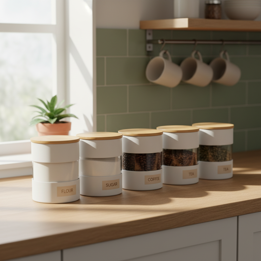 The Sizing Problem Nobody Warns You About with Airtight Canister Set Kitchen Countertop Storage