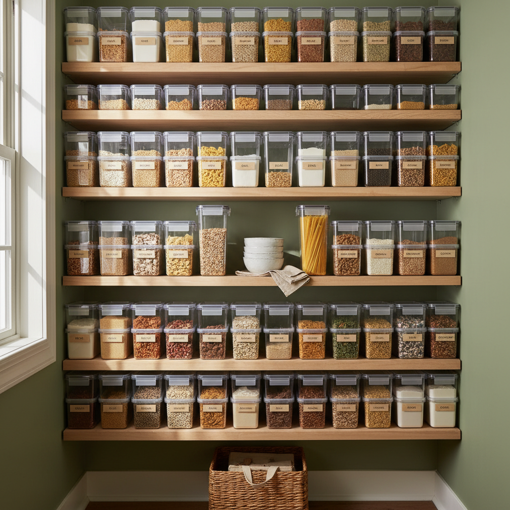 How the Right Food Storage Containers Turn a Cramped Pantry Into a Space That Finally Makes Sense