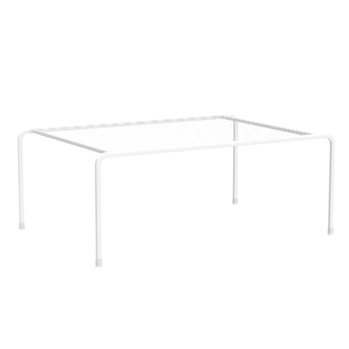 Kitchen Cupboard Organiser-2 Pack Metal Wire Storage Shelf Insert Rack for Kitchen Countertop, Pantry, Cabinet, Fridge - view 4