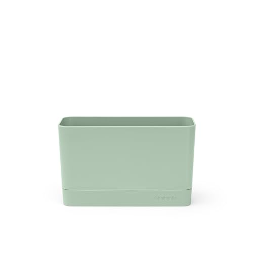 Sink Organizer (Jade Green) Non-Slip, Non-Scratch Kitchen Countertop Storage Caddy for Dish Brush, Soap, Cloths (LWH: 7.5 x 3.3 x 4.5) - view 2
