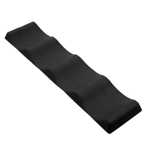 Foldable Silicone Wine Bottle Holder Rack Stackable Wine Storage Organizer for Refrigerator Countertop Compact Bottle Stacker Mat