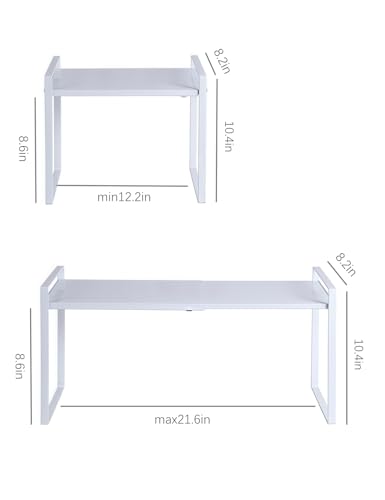 Expandable Cabinet Shelf Organizer Riser for Kitchen Cupboard Under Sink - view 3