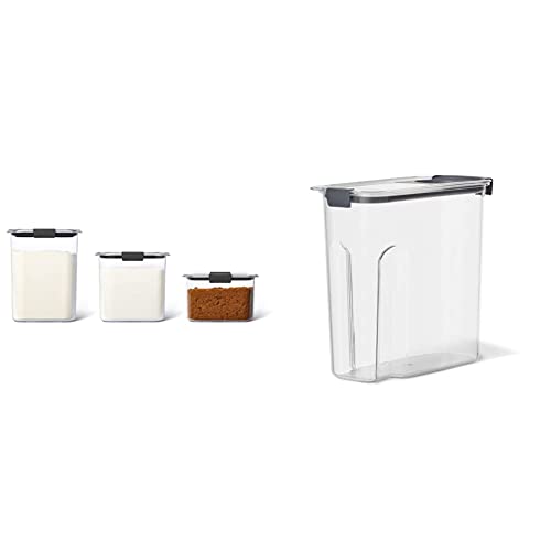 Brilliance Food Storage Containers Bundle (Set of 3 Containers + Cereal Container)