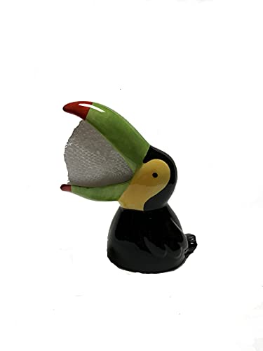 Ceramic Sponge/Scrubbie Holder (Toucan)
