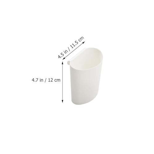 3pcs Hanging Basket Cart Storage Box Kitchen Hanging Baskets for Pantry Cabinet Wardrobe Bathroom Sundries Holder Compact Organizer Bins for Home Living Room - view 6