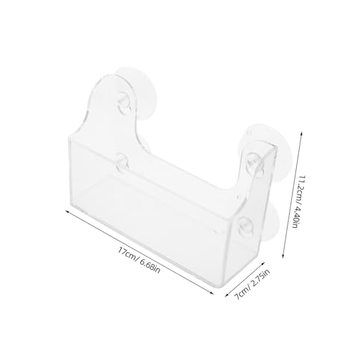Acrylic Suction Cup Fridge Rack Beverage Shelf Xmas Mini Organizer - view 2