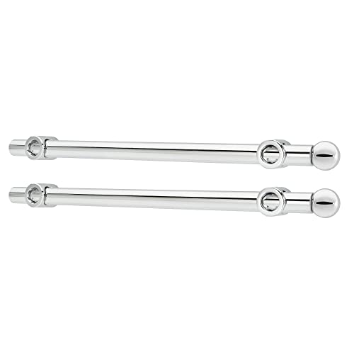 Sliding Valet Rod for Closets, Min Opening of 5"W, 2 Pack - view 2
