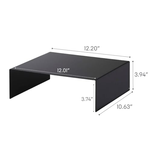 YAMAZAKI Home Tower Steel Under Cabinet Bottom Shelf Storage Organizer, Set of 2 Dish Riser for Under Sink Or Kitchen Pantry Or Counter - Steel - view 7