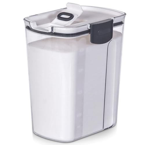 Sugar Storage Container, Airtight Seal for Freshness, 2.5-Quart Capacity