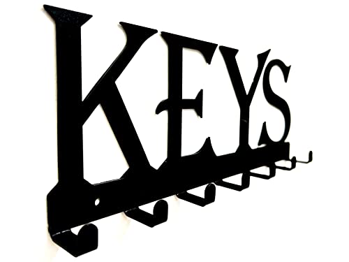 Key Holder for Wall, Nail-Free Key Hooks, self Adhesive Hooks, Wall Mounted Key Hooks Organizer, Keys Hooks for Umbrella, Coats, Bags, Key Rack for Entryway, Hallway, Office - view 6