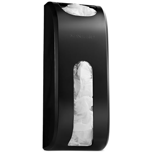 Wall-Mounted Plastic Bag Holder & Grocery Bag Organizer / Dispenser