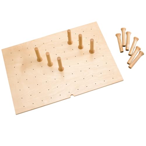 Trim to Custom Fit Wooden Pegboard Drawer Divider Organizer