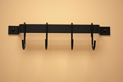 12" Black Utensil Rack - view 2