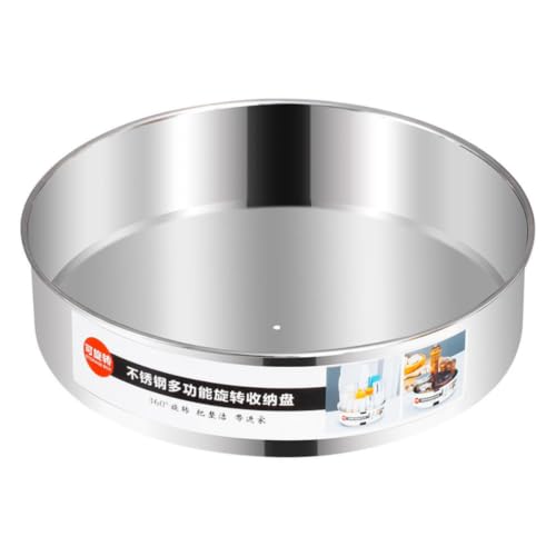 Stainless Steel Kitchen Storage Tray for Seasoning Bottles and Beverage