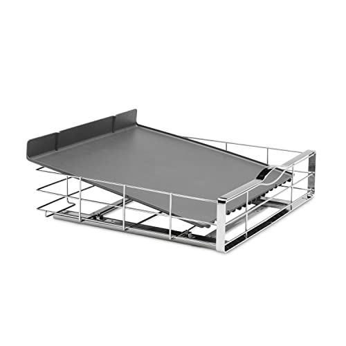 20 inch Pull-Out Cabinet Organizer, Heavy-Gauge Steel Frame,Silver - view 3