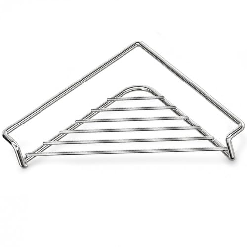 Stainless Steel Corner Sink Shelf, Over Sink Dish Drying Rack Organizer