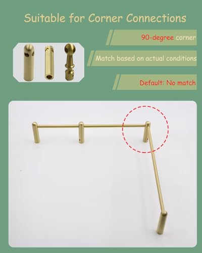 2 Kit Shelf Guard Rail 4-72 inch, Adjustable Shelf Guardrails for Kitchen Cabinets, Bookcase Tube System, Closet Tipping Prevention Rack, Heavy-Duty Storage Solution (SLE-C, 66in/167.6cm) - view 3