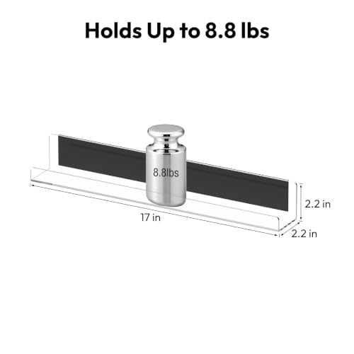 2 Tier Reusable Clear Acrylic Magnetic Book Shelf for Whiteboard - view 3