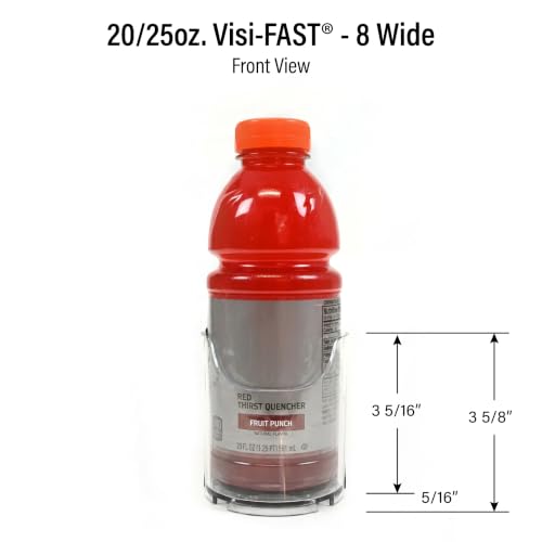 Fridge Organizer & Soda Can Dispenser for Refrigerator - Drink Dispenser & Refrigerator Storage (6-Pack) - view 3