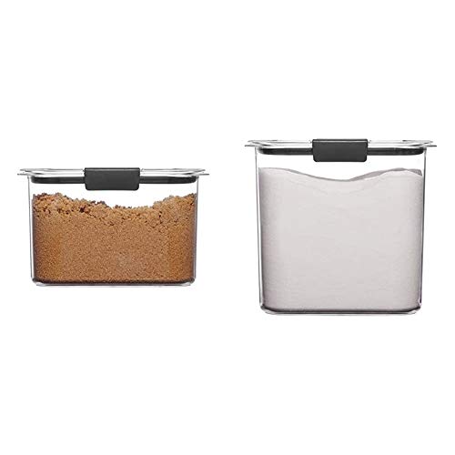 Brilliance Pantry Storage Containers, 7.8 Cup and 12 Cup