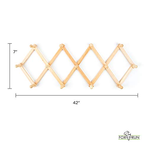 Expanding Beechwood Coffee Mug Wall Rack - view 4