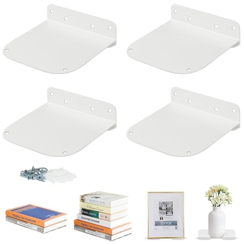 Invisible Floating Bookshelves Wall Mounted Hanging Shelf