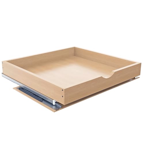 Pull Out Drawers for Cabinet Wood 27" W x 23" D Slide Out Organizer