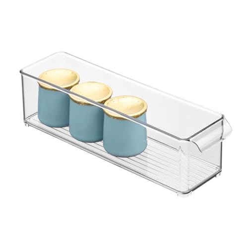 Stackable Fridge Storage Bin, Clear