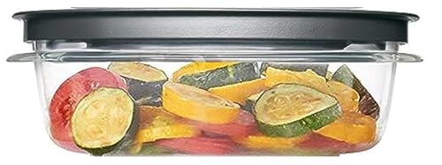 Rubber maid Premier, 3 Cup Premier Flex & Seal Food Storage Set, 3 Tritan Containers, 3 Grey Flex and Seal Lids, 6 Piece Bundle Set Bundle - view 4