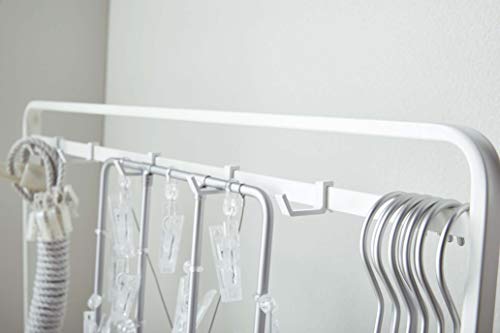 Home Tower Rolling Supplies Rack closet storage and organization systems, One Size, White - view 3