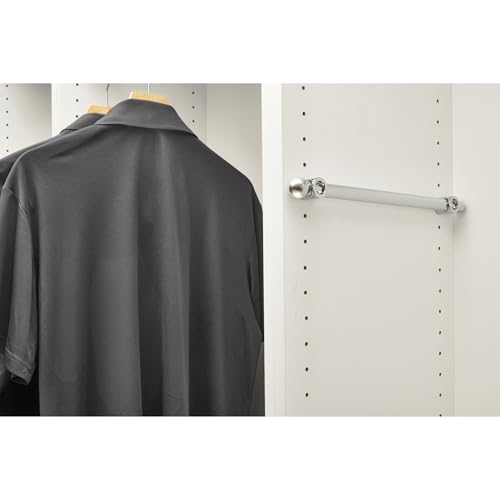 Sliding Valet Rod for Closets, Min Opening of 5"W, 2 Pack - view 5