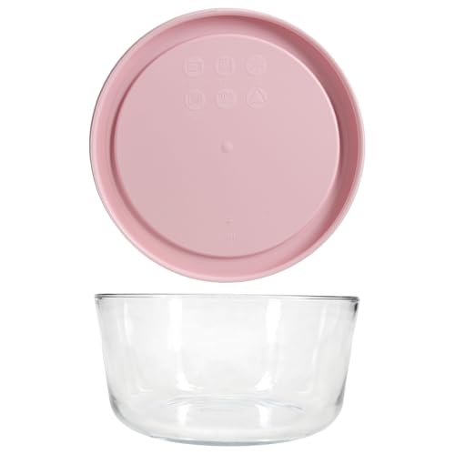 7201 4-Cup Bowls and 7201-PC Loring Pink Lids (2-Pack) - view 4