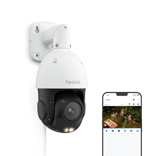 4K PTZ Surveillance System, 2Pcs 4K PoE Security Cameras with 3D 5X Optical Zoom RLC-823S1 Bundle with 8CH NVR RLN8-410, Secure 24/7 Local Storage, Auto Tracks, Human/Vehicle/Pet - view 2