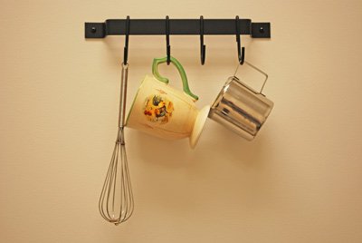 12" Black Utensil Rack - view 3