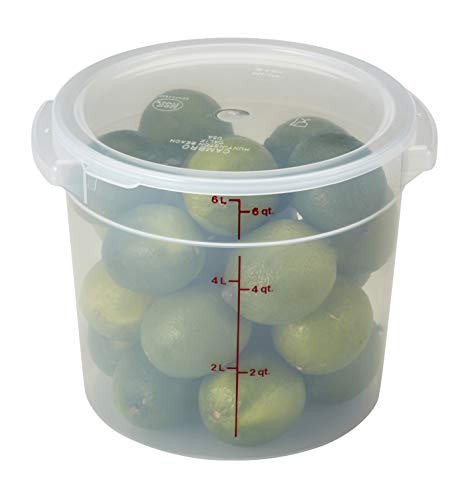 RFS6PP190 6 Qt Round Container Wirh RFSC6PP190 Translucent Lid - view 3