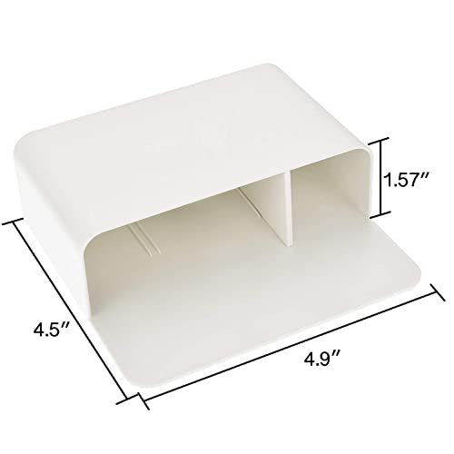 Magnetic Dry Erase Marker Holder,Pen and Eraser Holder for Whiteboard，Magnet Pencil Cup Utility Storage Organizer for Office, Refrigerator, Locker and Metal Cabinets (2 Pack) - view 3