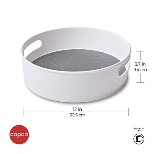 Non-Skid Lazy Susan Turntable with Handles 12-Inch - view 2