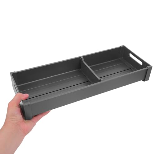 Adjustable Aluminum Silverware Drawer Organizer with Smart Divider System - view 4