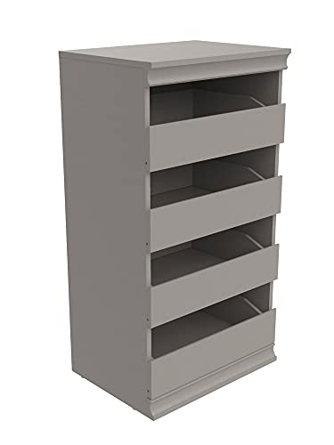 Modular Storage Closet Organizer, Taupe - view 4