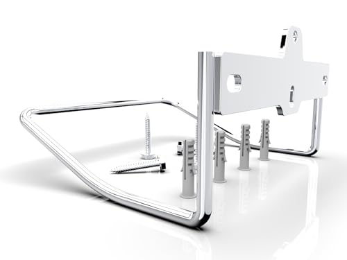 Ladder Hanger for Garage Wall, Ladder Storage Strollers and Folding Chair, Heavy Duty Lader Holder Rust Proof SS304