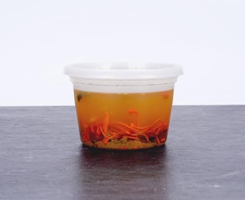 [16 OZ, 50 Sets and 32 OZ, 40 Sets Plastic Deli Food Storage Containers with Airtight Lids Bundle - view 6