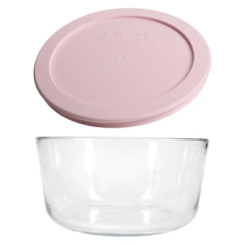 7201 4-Cup Bowls and 7201-PC Loring Pink Lids (2-Pack) - view 2