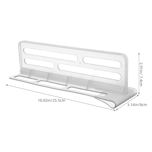 2 Pack Refrigerator Divider PP White for Fridge Drawers - view 2