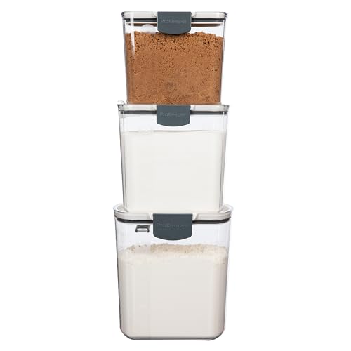 3 Piece Baker's Storage Set, Airtight Sealed Storage Containers - view 2