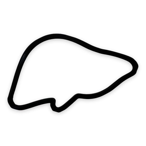 Liver Cookie Cutter with Easy Push Design