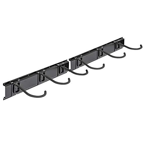 Garage Bike Rack, Wall mounted Bicycle Storage Hanger, 6 Adjustable Hooks Universal for Indoor & Home Use - view 4