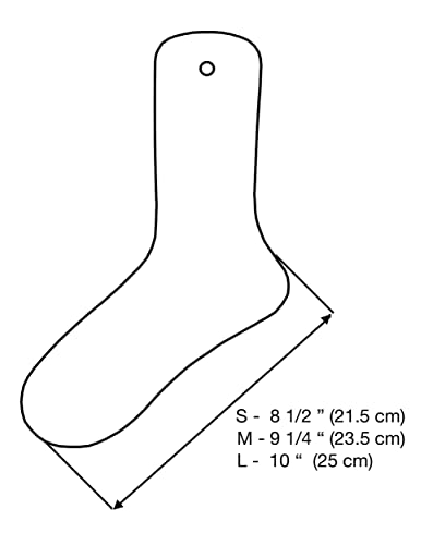 Cardboard Sock Inserts Form Blockers, Sock Shaper and Organizer for Storage or Display - 10 PCS (Medium) - view 3